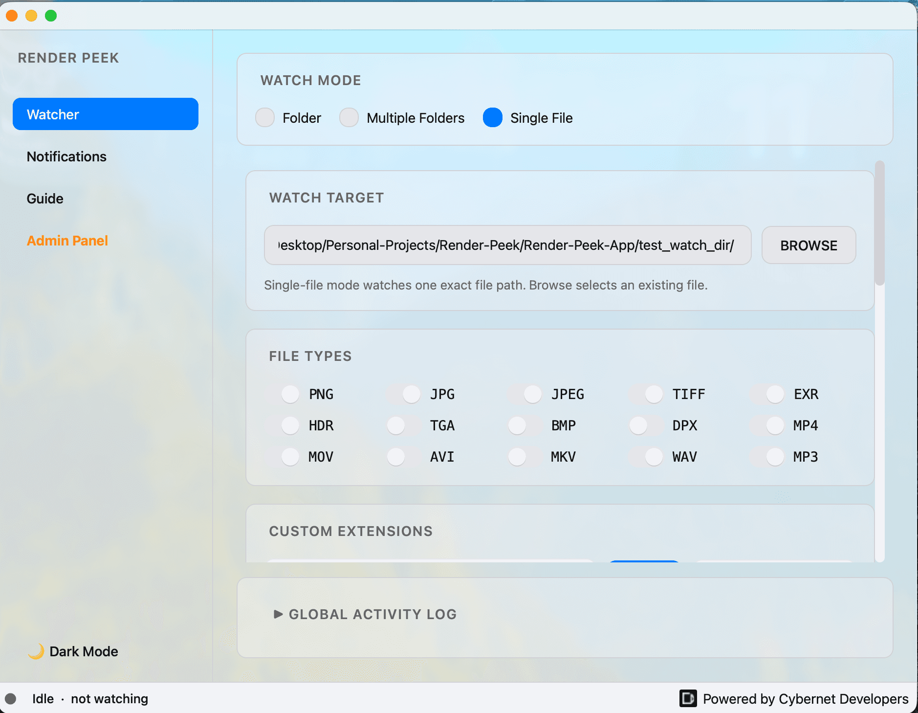 Native Glass UI Setup